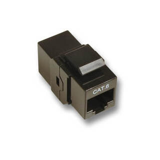 LinkIT Keystone RJ45-samled&#229;se Cat.6 UTP For keystone panel | hun/hun | sort